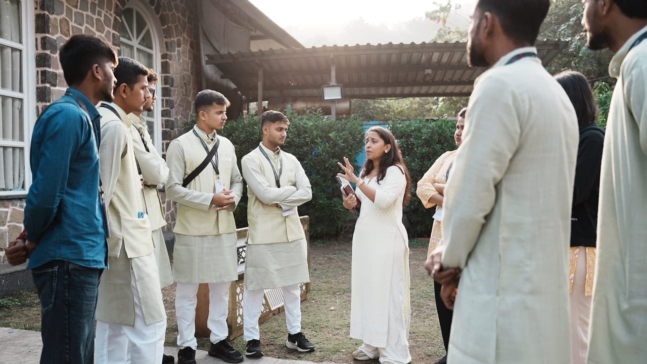 SacredWedz team briefing before an event